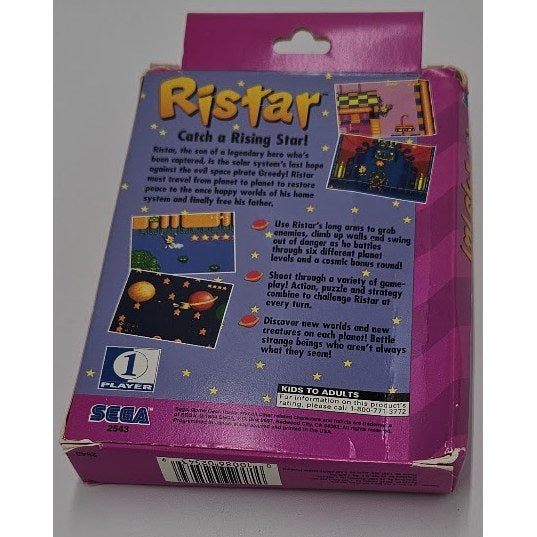 Ristar — actual item photo