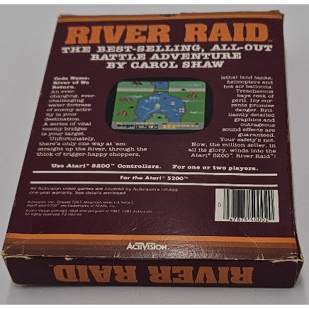 River Raid — actual item photo