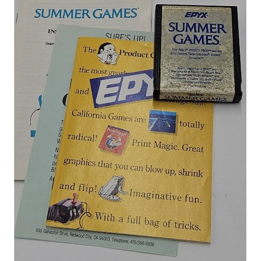 Summer Games — actual item photo