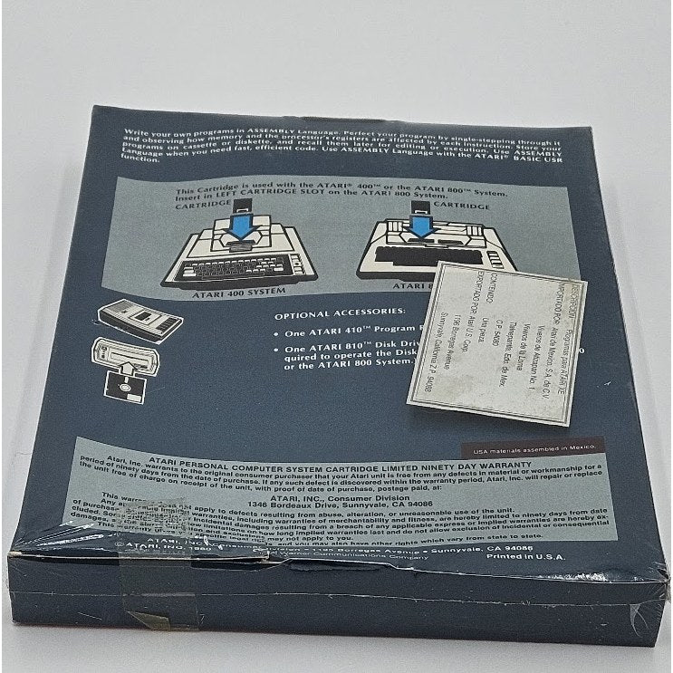 Assembler Editor — actual item photo