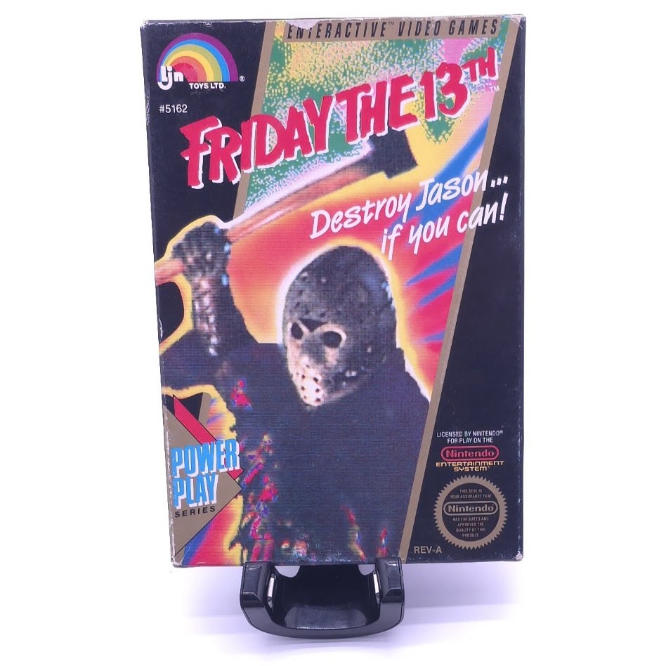 Friday the 13th Nintendo NES RARE Hard to Find - CIB - First Horror Li — actual item photo