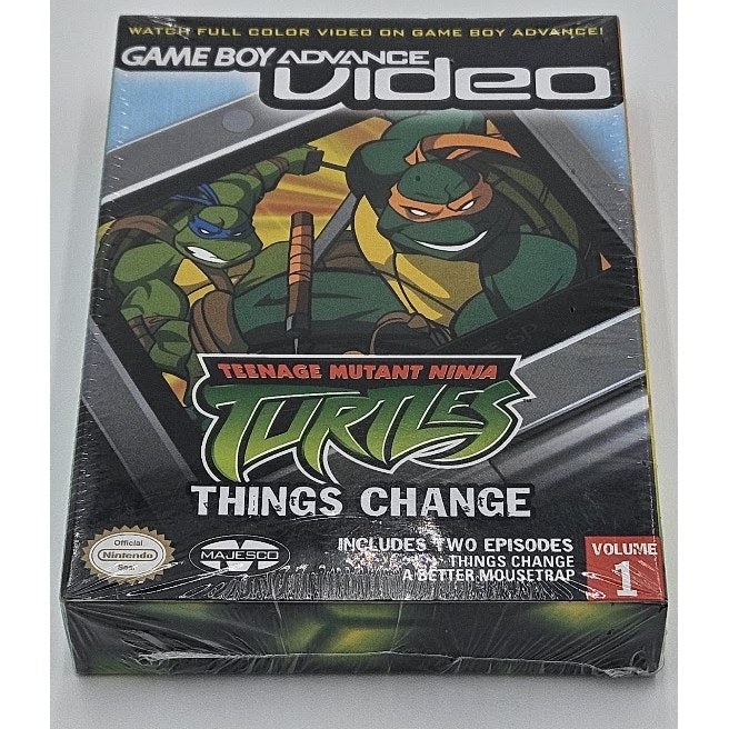 GBA Video Teenage Mutant Ninja Turtles Volume 1 — actual item photo