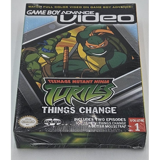 GBA Video Teenage Mutant Ninja Turtles Volume 1 — actual item photo
