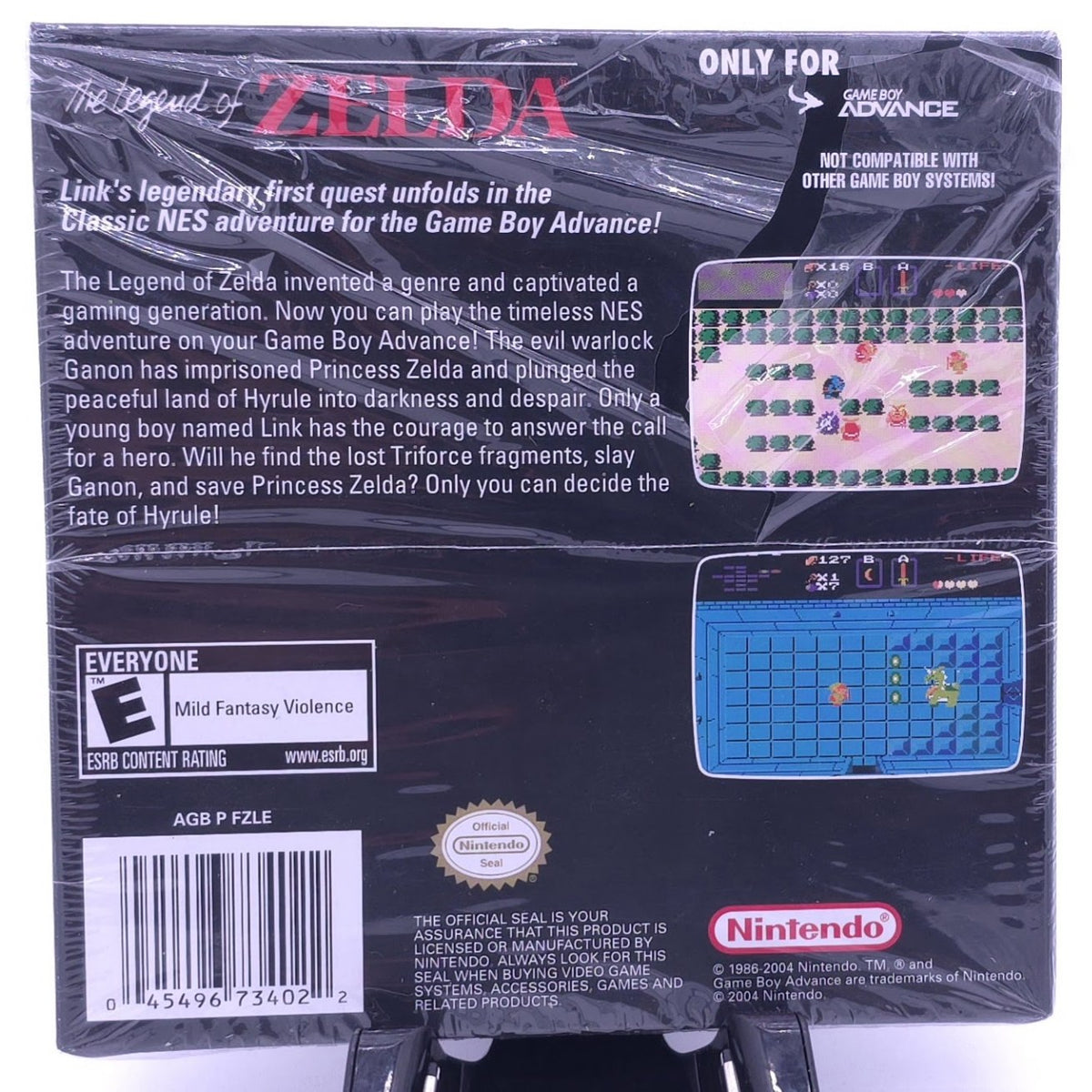 The Legend of Zelda - GameBoy Advance - Factory Seal Intact - RARE — actual item photo