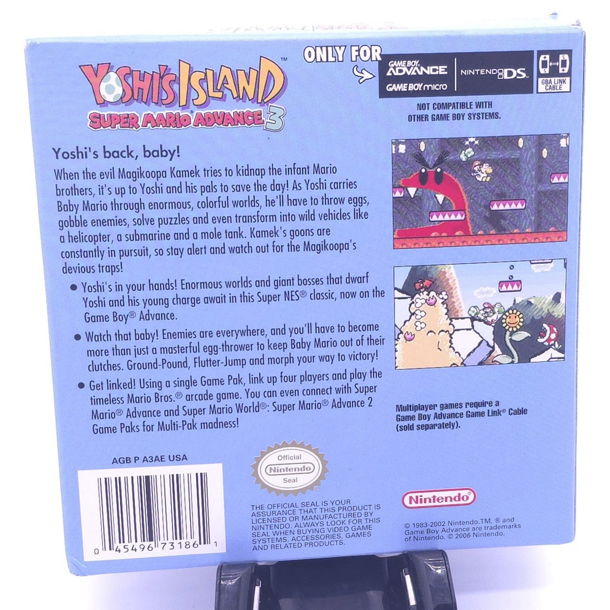 Super Mario Advance 3: Yoshi's Island — actual item photo
