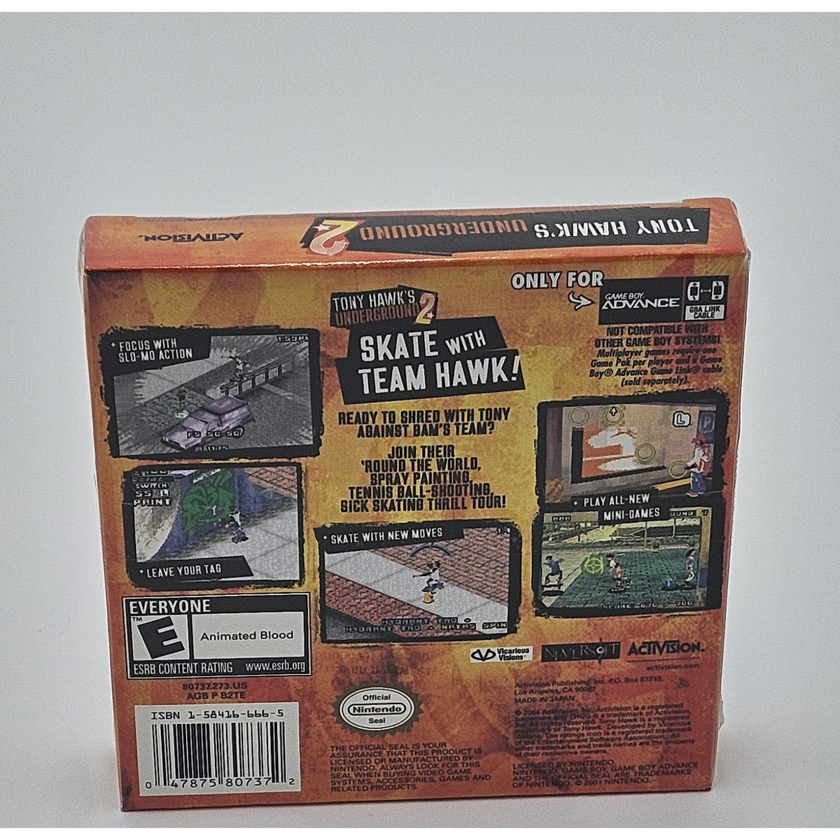 Tony Hawk's Underground 2 — actual item photo