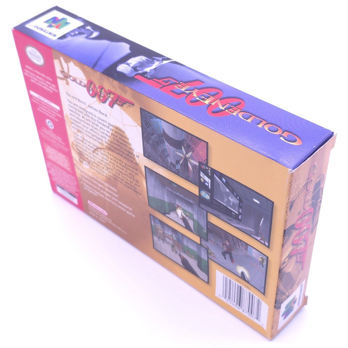 GoldenEye 007 Nintendo 64 Pristine CIB Complete High Grader — actual item photo