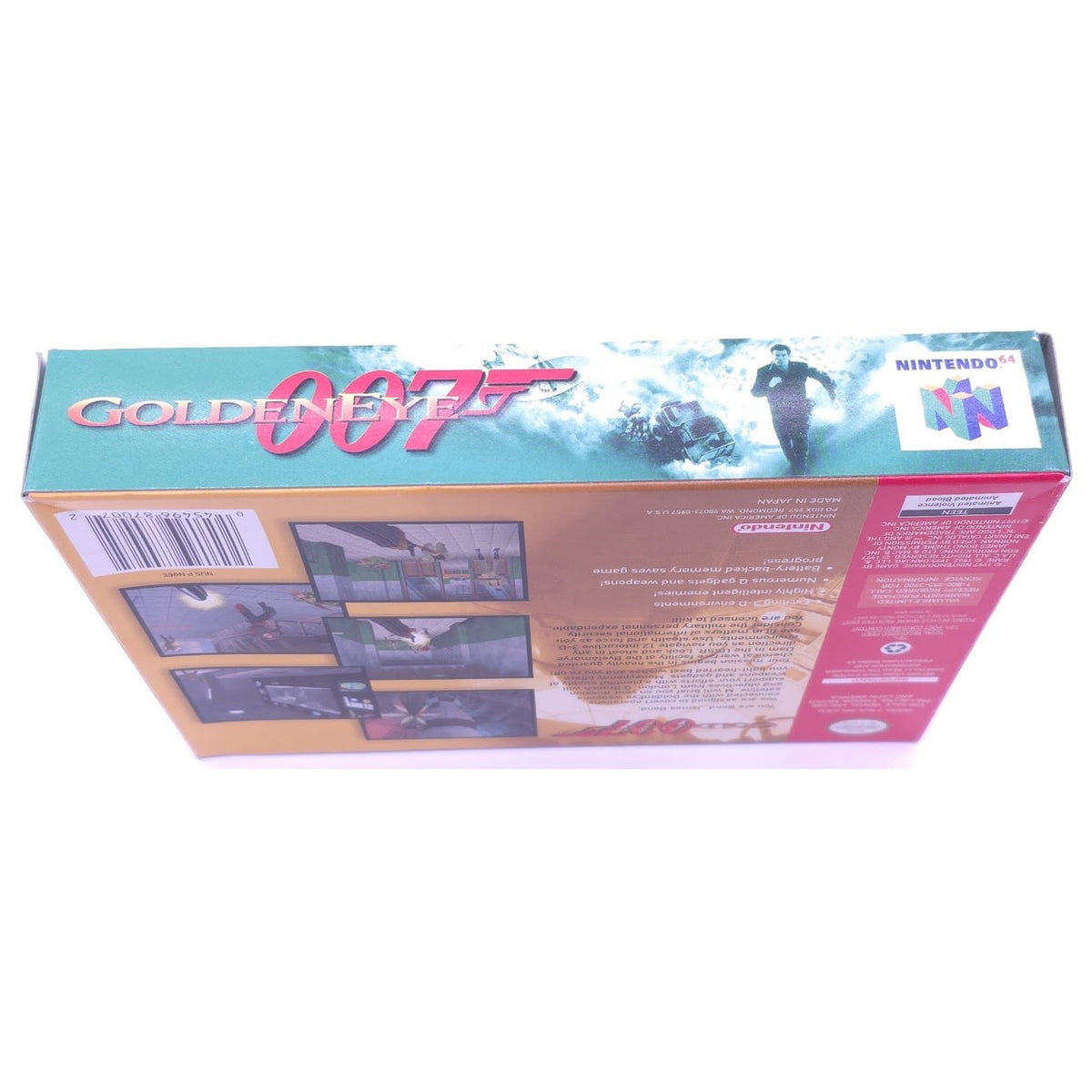 GoldenEye 007 Nintendo 64 Pristine CIB Complete High Grader — actual item photo