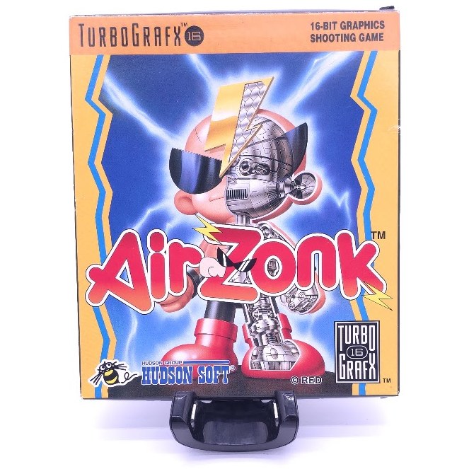 Air Zonk Turbografx16 CIB MINT RARE! Collector Grade — actual item photo