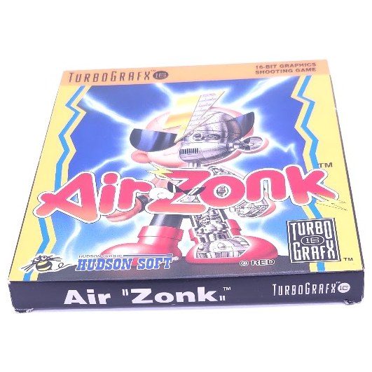 Air Zonk Turbografx16 CIB MINT RARE! Collector Grade — actual item photo