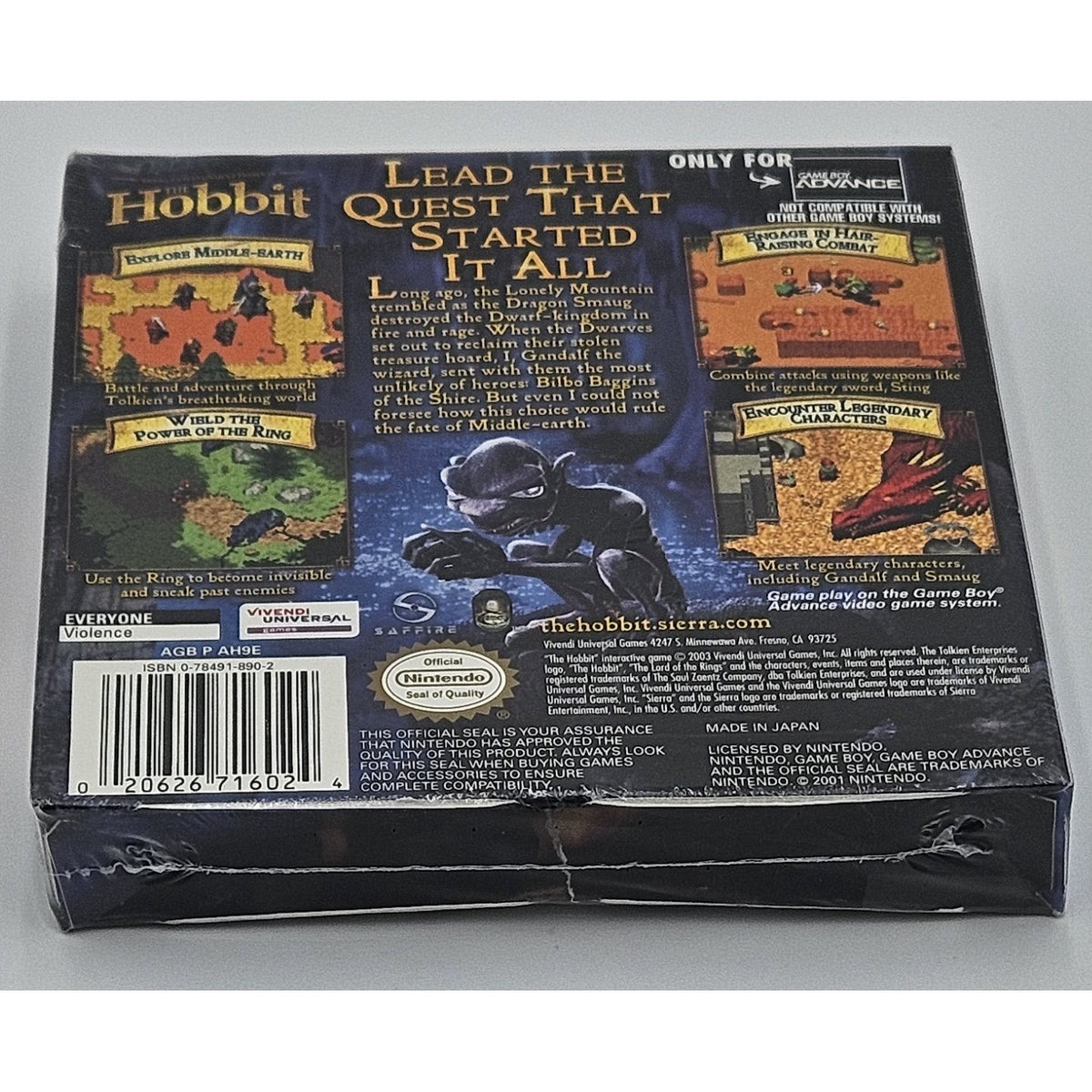 The Hobbit — actual item photo