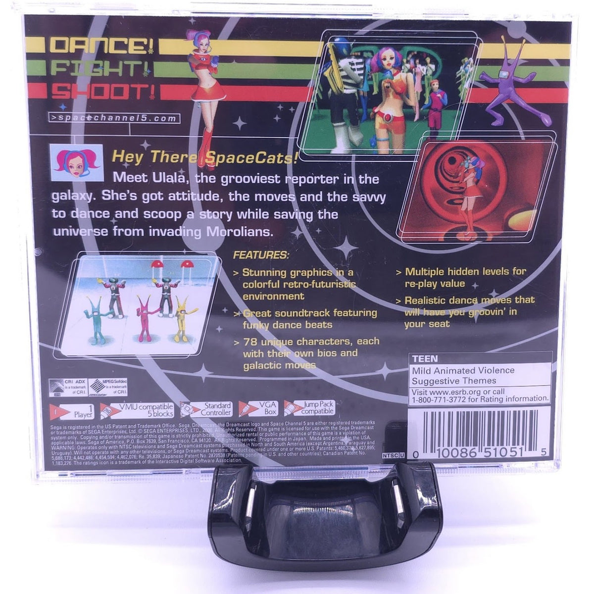 Space Channel 5 — actual item photo