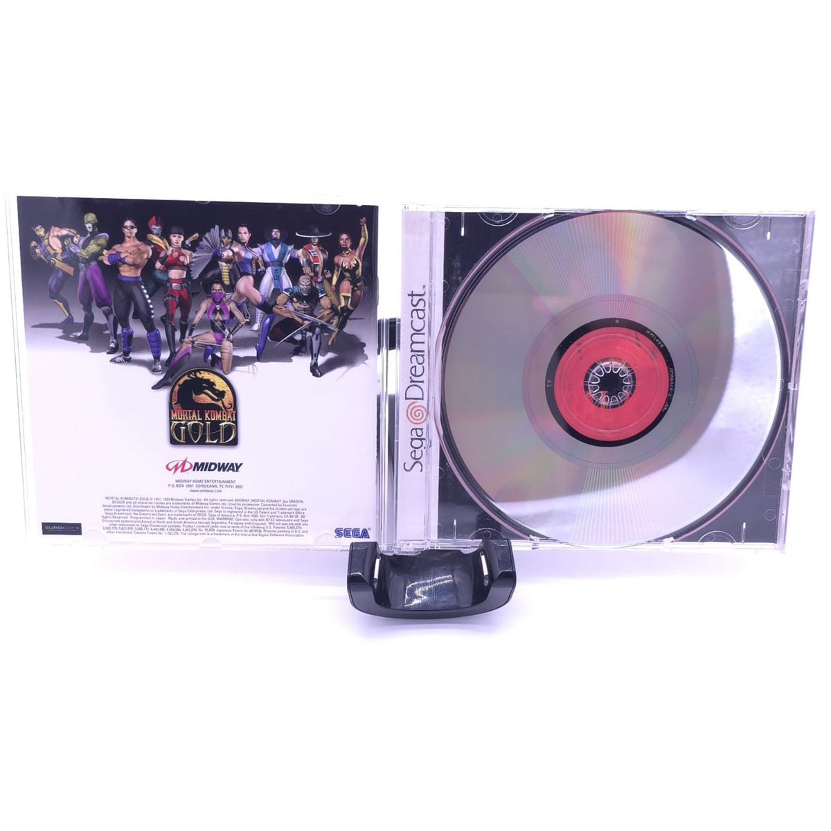 Mortal Kombat Gold DreamCast COMPLETE - RARE - Collector Grade — actual item photo