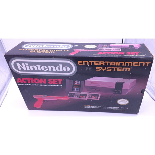 Nintendo NES Action Set Complete - Grade Ready - Historic — actual item photo
