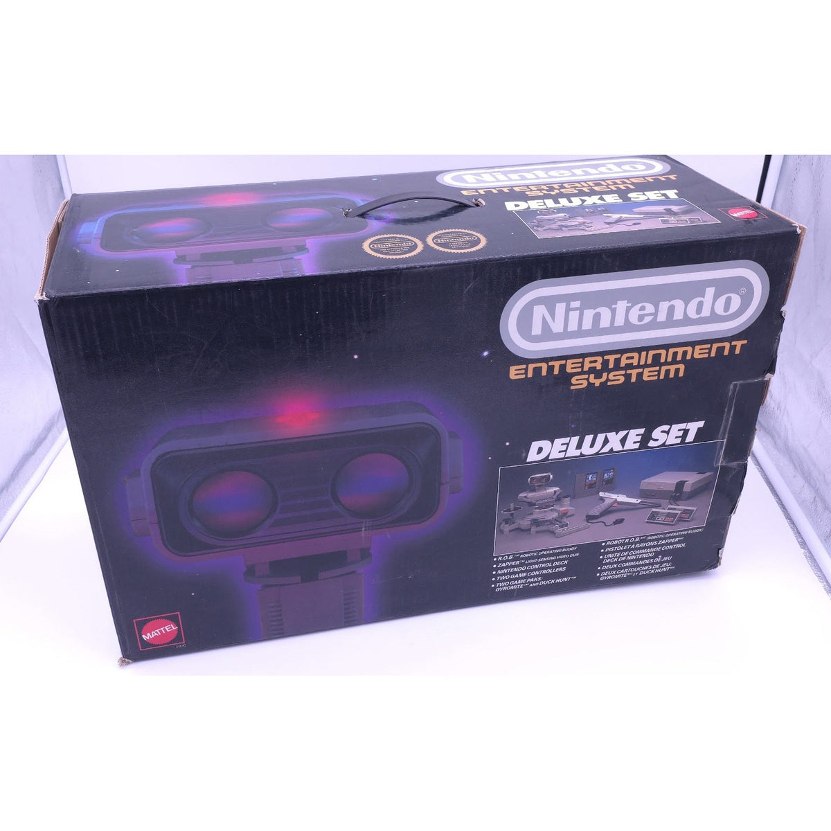 Nintendo NES Deluxe Set with Robot - Complete - RARE! — actual item photo