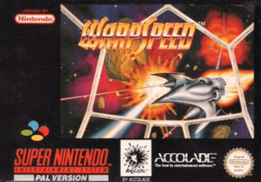 Official Front Cover Box-Art for WarpSpeed - Cartridge Scan Pending Upload