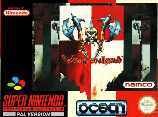Official Front Cover Box-Art for WeaponLord - Cartridge Scan Pending Upload