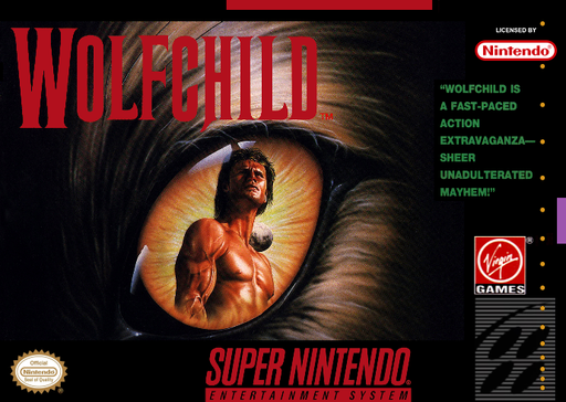 Official Front Cover Box-Art for Wolfchild - Cartridge Scan Pending Upload