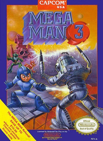 Box art — Mega Man 3