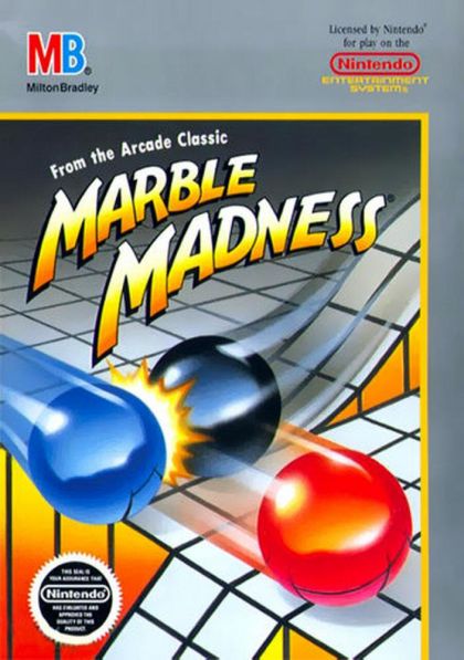 Box art — Marble Madness