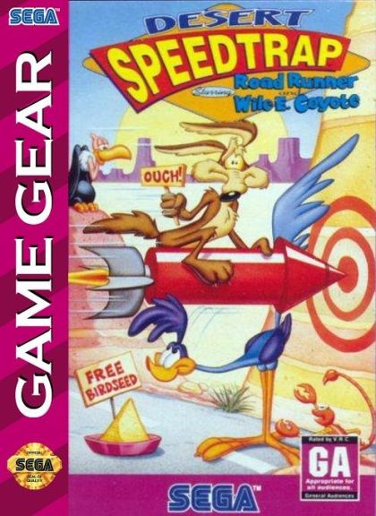 Box art — Desert Speedtrap starring Road Runner and Wile E. Coyote