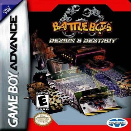 Box art — Battle Bots Design & Destroy GBA Factory Sealed - brande new - RARE