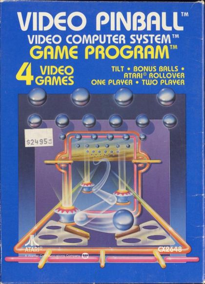 Box art — Video Pinball