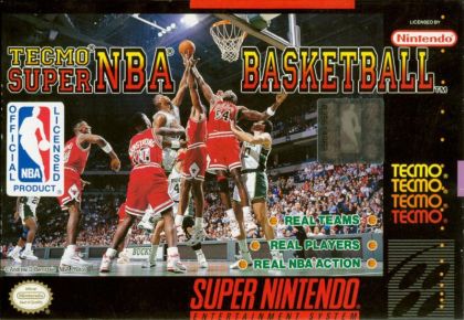 Box art — Tecmo Super NBA Basketball