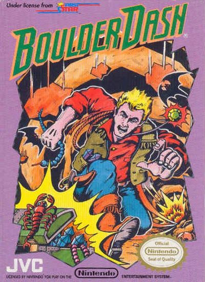 Box art — Boulder Dash