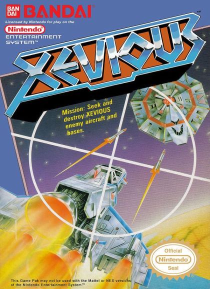 Box art — Xevious
