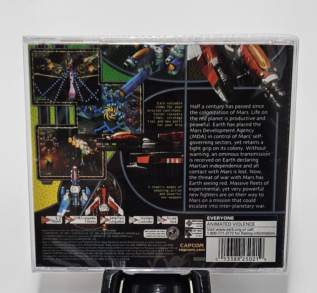 Mars Matrix Dreamcast SEALED Collector Grade Retro Fun!