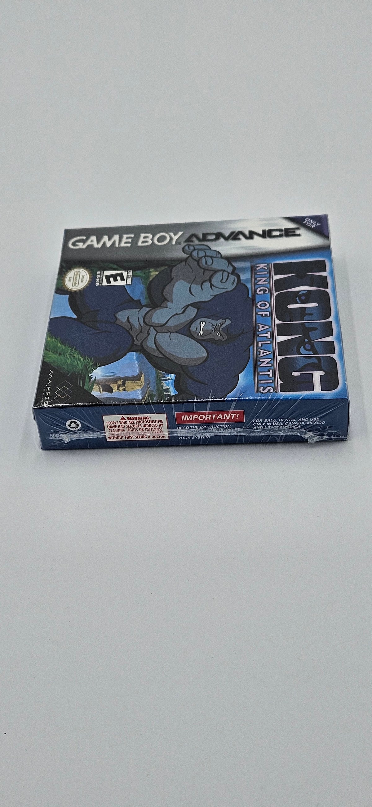 Kong King of Atlantis GBA - SEALED BOX - Mint Condition!