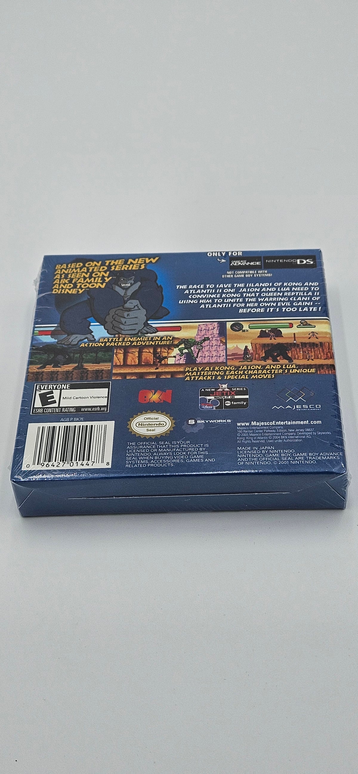 Kong King of Atlantis GBA - SEALED BOX - Mint Condition!