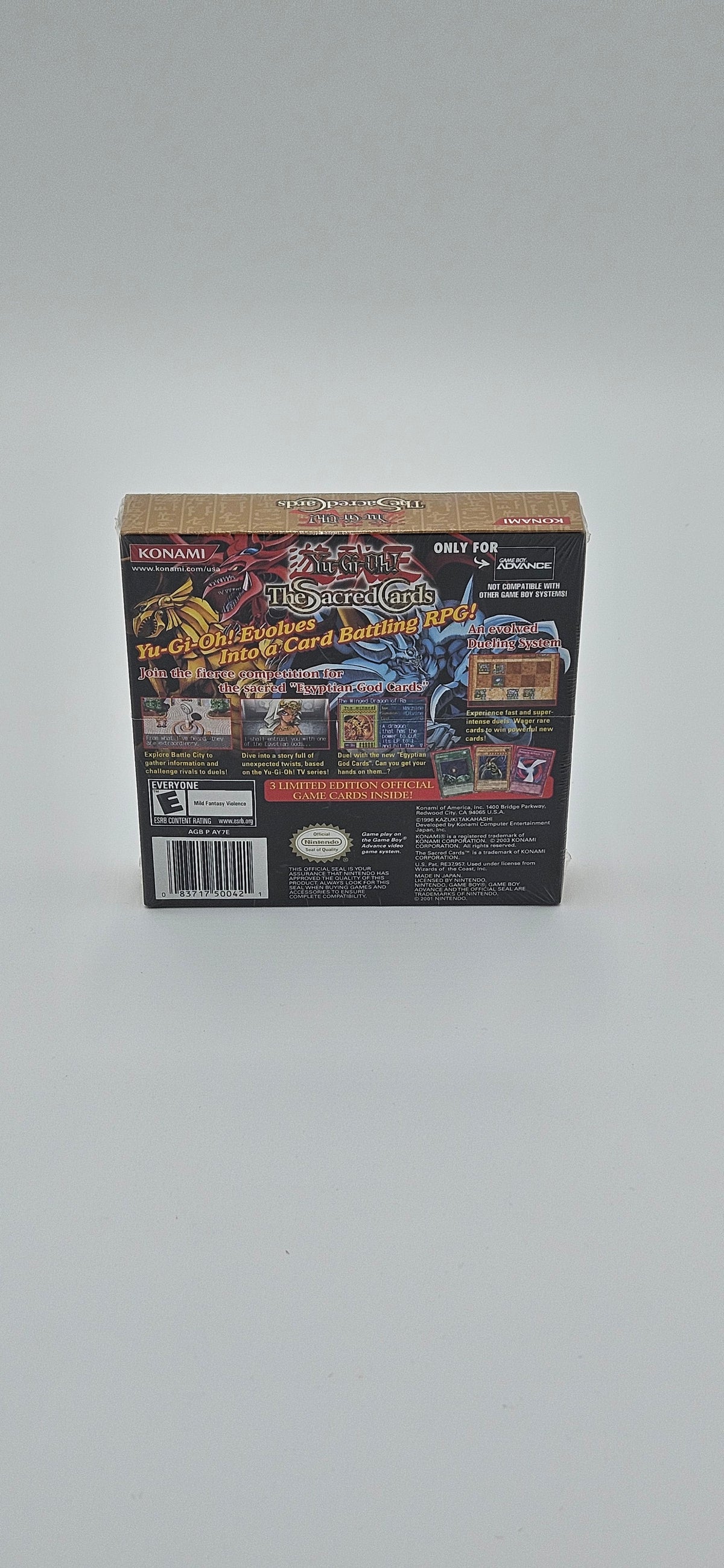 Yu-Gi-Oh! The Sacred Cards GBA - Factory Sealed RARE