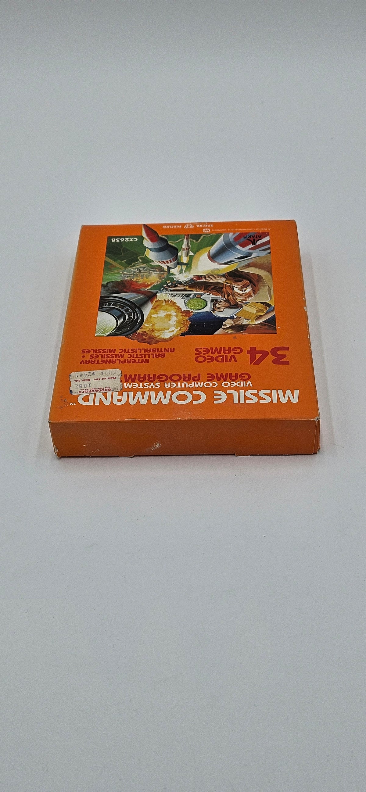 Missile Command ATARI 2600 SEALED! Original Title