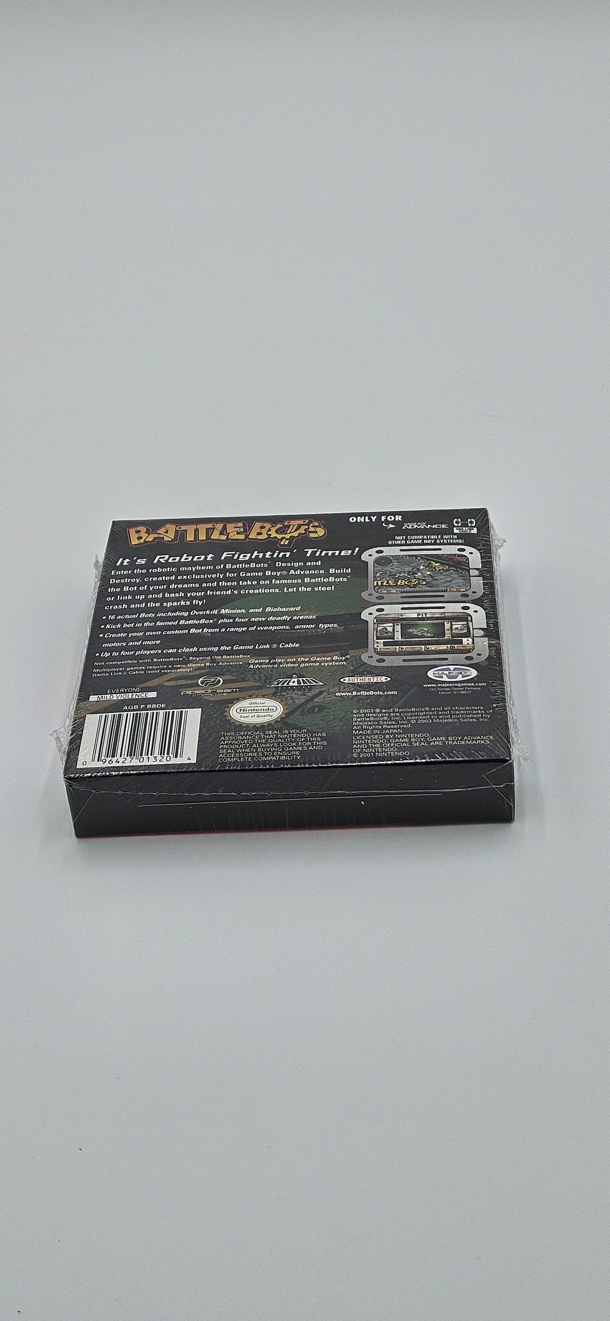 Battle Bots Design & Destroy GBA Factory Sealed - brande new - RARE