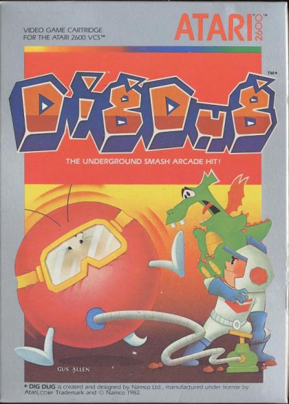 Box art — Dig Dug