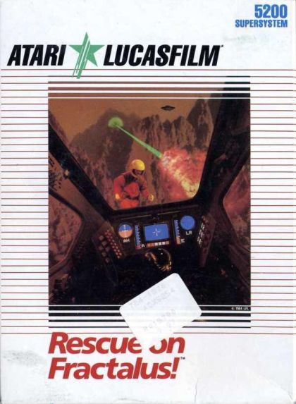 Box art — Rescue on Fractalus!