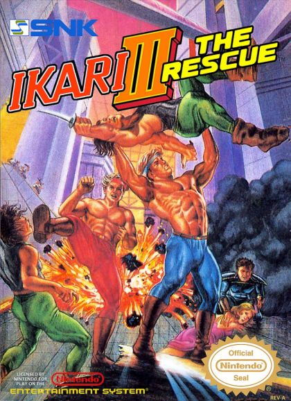 Box art — Ikari Warriors III: The Rescue