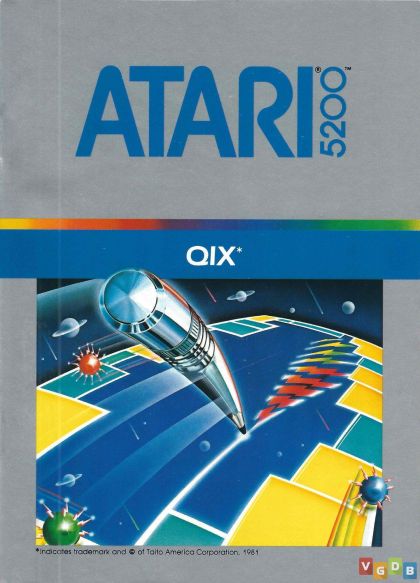Box art — Qix