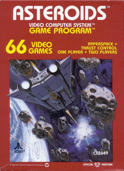 Box art — Asteroids