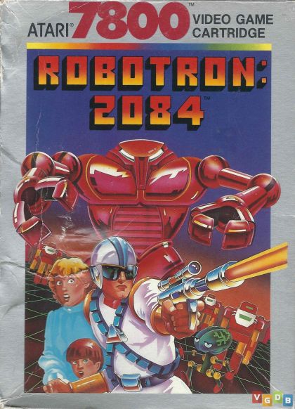 Box art — Robotron 2084